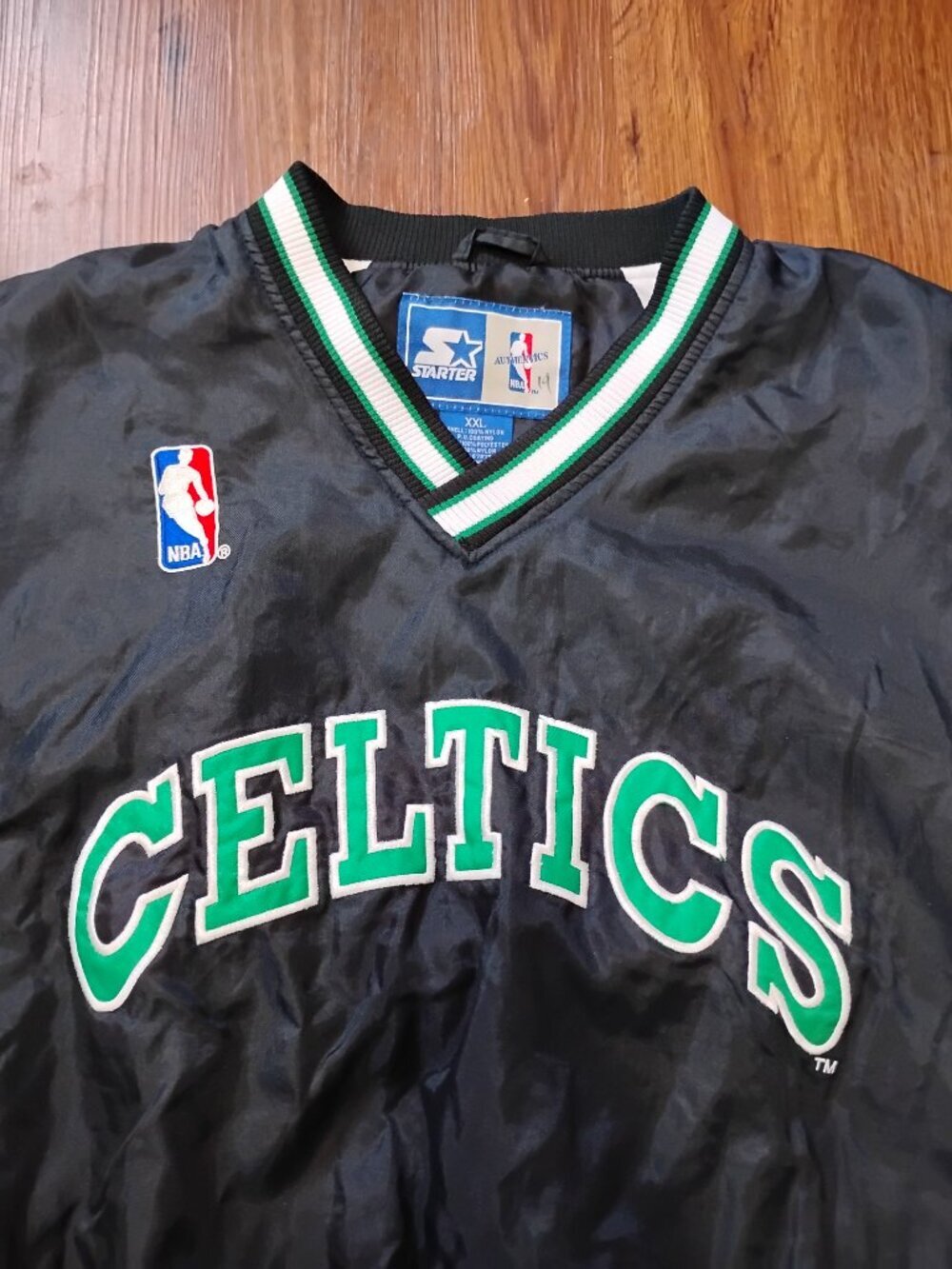 Vintage STARTER Boston Celtics Pullover Jacket
